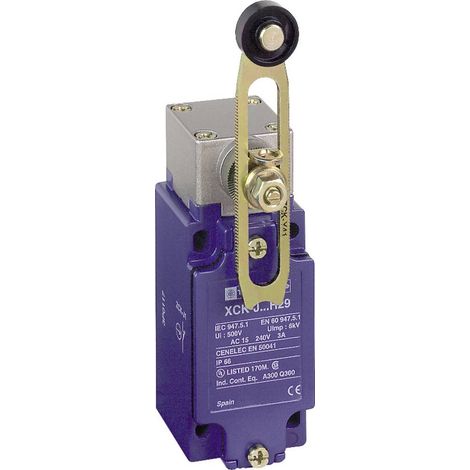 Telemecanique XCKJ10541H29 XCKJ10541H29 Fine corsa Leva con rotella regolabile IP66 1 pz.