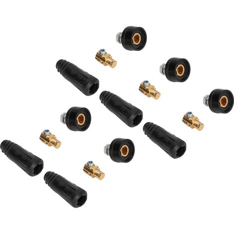 Connecteur de câble de soudure rapide 5 pièces, prise européenne 200-315A pour machine (1/5)
