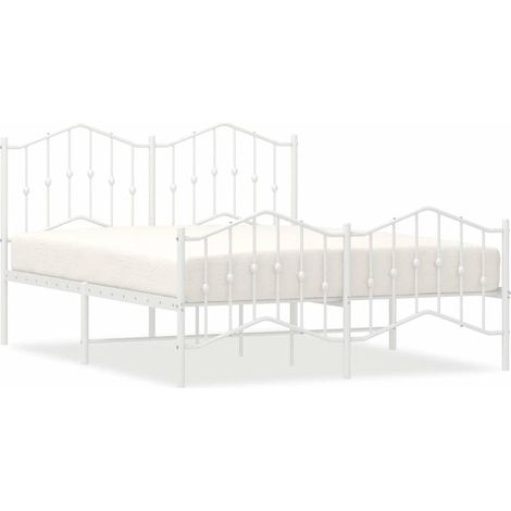 Maison Exclusive - Estructura cama sin colchón con estribo metal (1/5)