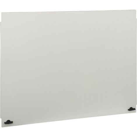 Porte intérieure PLM108 7035, 80 cm, gris clair, finition lisse, cadre inclus