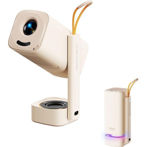 Mini Vidéoprojecteur Application Intégrée Audio Turbosonic T1 Pro 1080P FHD et HDR10, Vidéoprojecteur Portable Point Automatique Correction Trapézoïdale, Rétroprojecteur Home Cinéma (1/5)