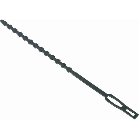 50 Stück flexible Kunststoff-Garten-Drehbinder, wiederverwendbare und verstellbare Pflanzenstützen für Sträucher und Kletterpflanzen