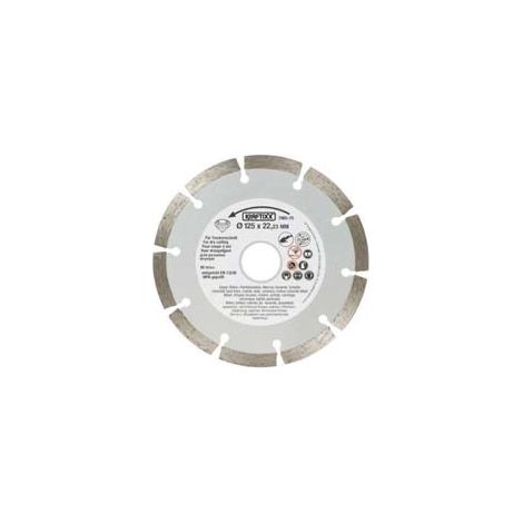 DISCHI DIAMANTATI PER SCANALATORI  TCMA 1300  ø mm.125  foro mm.22,2    EINHELL
