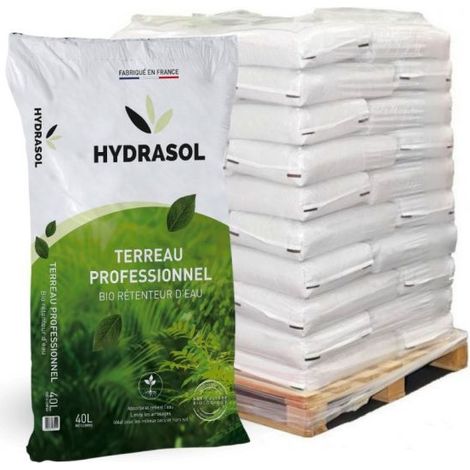 Terreau plantation Hydrasol, 54 sacs de 40 litres - PRO154-54x40 (1/5)