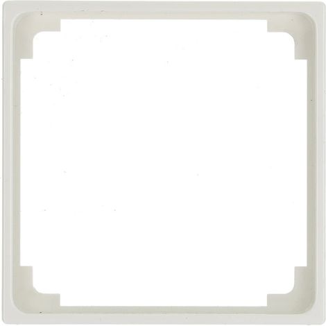 Jung cadre de compensation, 50 x 50 mm AS 500, blanc alpin,