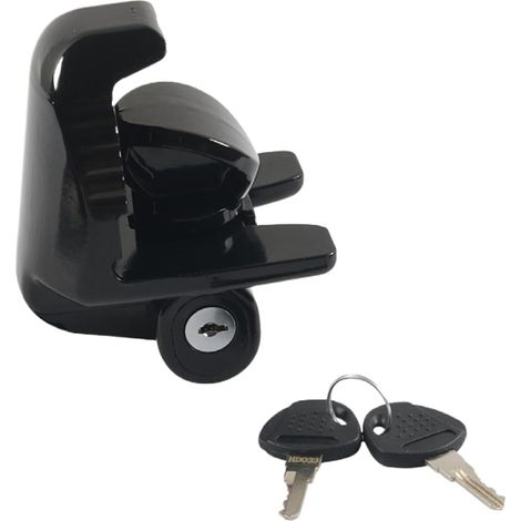 Ensemble de verrous d'attelage de remorque Système de réglable – Serrures de camping-car pour remorques de voyage, accessoires de remorque de voyage pour protection de remorque (1/5)