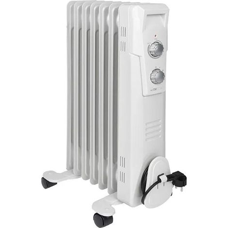 Clatronic RA 3735 Radiatore a olio bianco 1500W