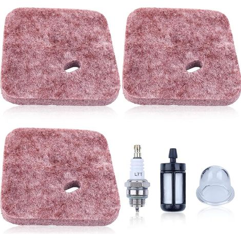 Kit di regolazione del filtro dell'aria per decespugliatori Stihl FS45 FS46 FS55 FS55R FC55, FS38 FS55RC KM55 HL45 KM55R FS45C FS45L, FS55T FS75 FS80 FS85 FC75 FC85 HL75 HT70 HT75 SP85, 4-2802 (1/5)
