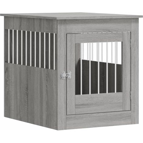 Mobili per gabbie per cani Sonoma 64,5 x 80 x 71 cm grigio 020043376