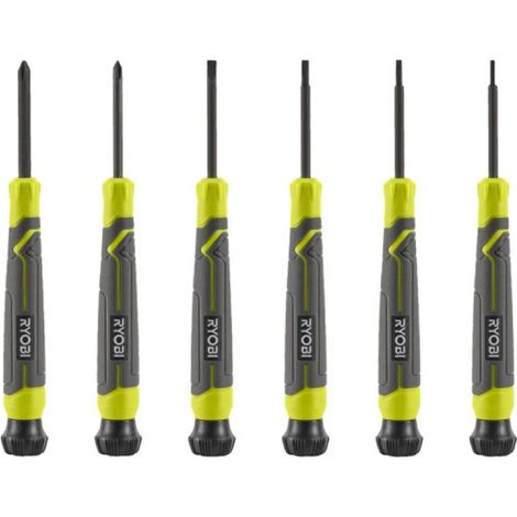 Set di 6 cacciaviti di precisione RYOBI - RHSDSPC6 (1/5)