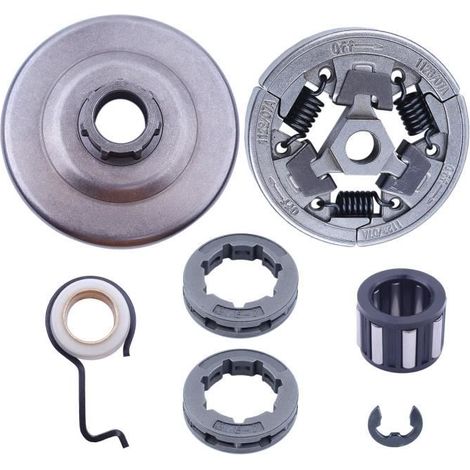 Adefol Tronçonneuse Pignon de tambour d\'embrayage Pour Stihl MS361 MS440 MS461 MS460 044 046 Pièces de rechange avec Vis (1/4)
