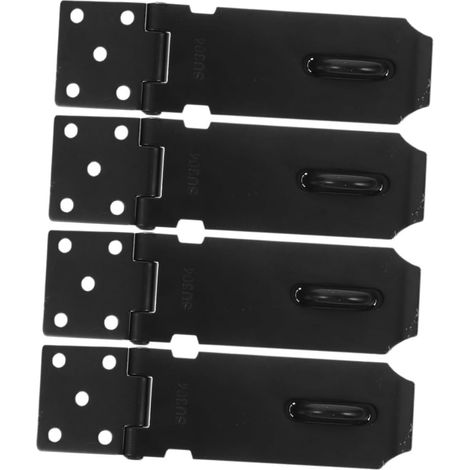 Unomor Lot de 4 verrous sécurité en acier inoxydable pour portes (1/5)