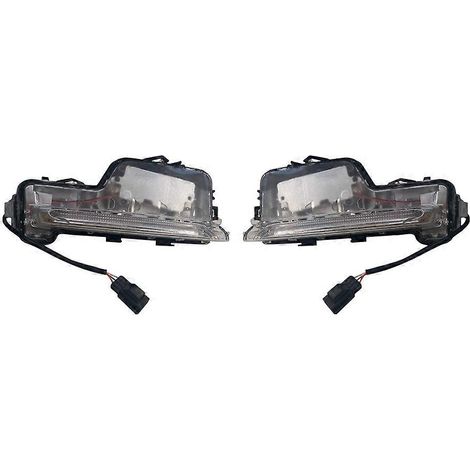 Feux de jour à LED pour pare-chocs avant de voiture, accessoires antibrouillard 31434567 31434568 pour Volvo S60 2014-2018 (1/5)