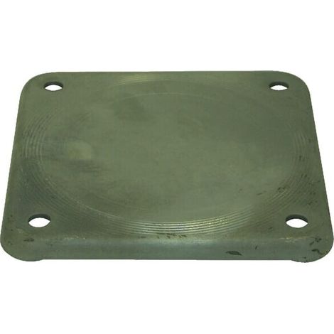 Brida cuadrada ciega de 6" para 4 pernos de fijaci贸n UNIVERSAL 6309900Z