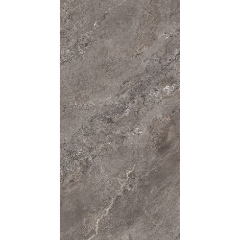 Carrelage sol / mur effet marbre gris LUMOS GREY l.60 x L.120 cm Mat LIMCARO