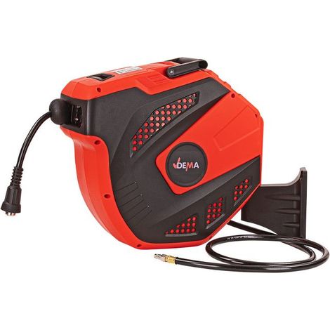 Enrouleur tuyau pneumatique air comprimé 25 m Ø 15 mm