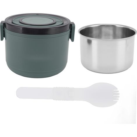 Stapelbare, 1000 ml fassende, BPA-freie, isolierte Bento-Box aus Edelstahl für Kinder, Büro, Schule und Zuhause (1/5)