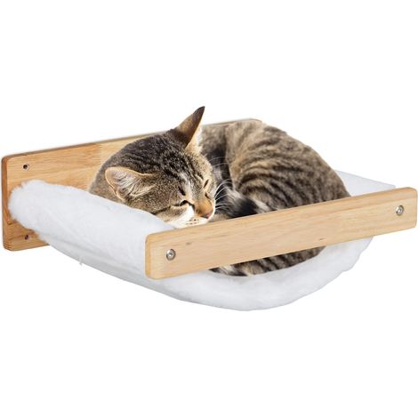 Hamaca de pared para gatos: cama suave y afelpada