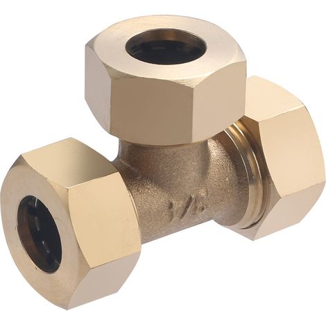 Té égal joint mixte NOYON & THIEBAULT Ø16
