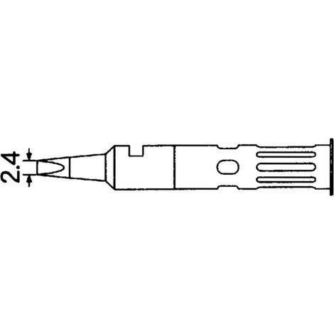 Weller Punta di saldatura Forma a scalpello Contenuto 1 pz.