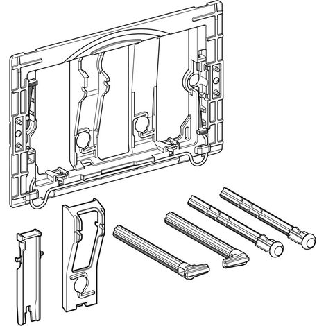 Geberit Set di conversione per placche di comando Danceline, 241873001