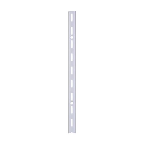 Crémone d'allée simple 96 cm blanc – Pour bois dur – Installation rapide – Résistance aux intempéries – Mermier