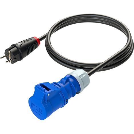 PCE ADAPTERL. GU-SCHUKOSTECKER - (9009  CEE-KPL.3X16A)