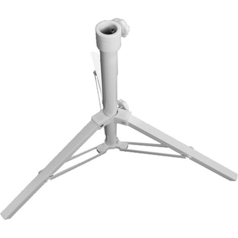 1 Socle parasol, pliable, métal, ajustable, résistance vent, piquet drapeau, plage jardin (1/5)
