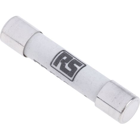 Cartouche fusible RS PRO, 500mA, 6.3 x 32mm, Type FF, 700V c.a. (1/2)