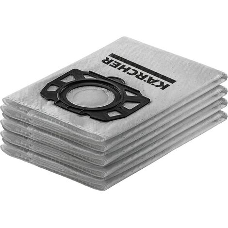 Sac filtre non tissé Renovation KFI 489 pour aspirateur Kärcher – Lot de 4 sachets – Filtration optimale pour poussière fine et saleté humide (1/5)