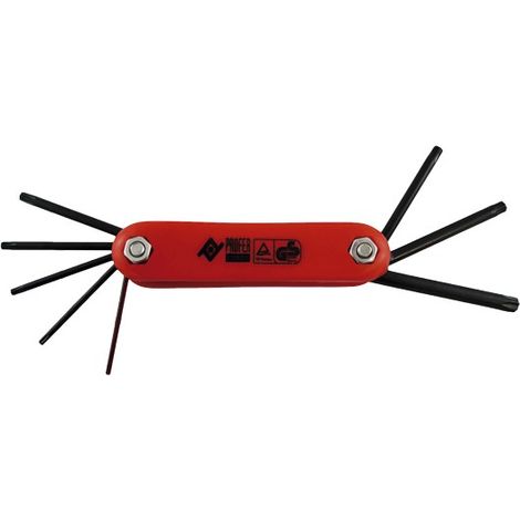 LLAVE TORX NAVAJA JGO 8PZ - T9-T40 (1/2)