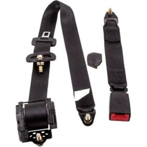 Universel 3 Point Rétractable Ceinture de Sécurité Voiture camion d'autobus Siège ceinture de sécurité du conducteur de voiture à enroulement automatique à trois points