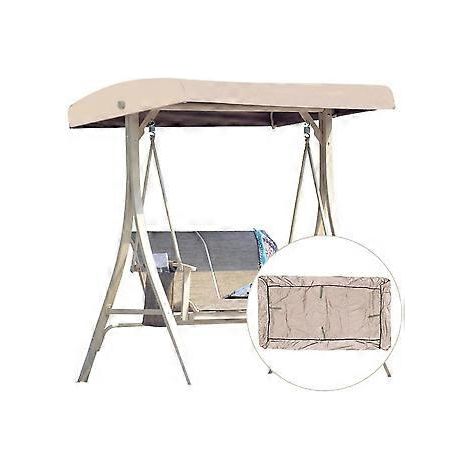 SZTXJ Universal-Schaukeldach als Ersatzteil, 2-3-Sitzer, Beige, 191 x 120 cm