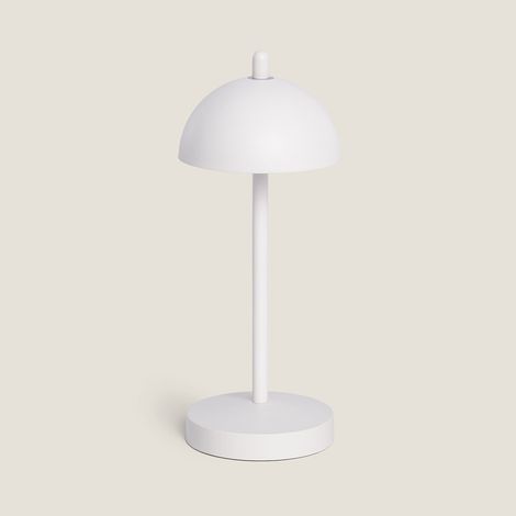 Lampada da Tavolo LED Portatile con Batteria USB Ricaricabile Pirinoa Bianco