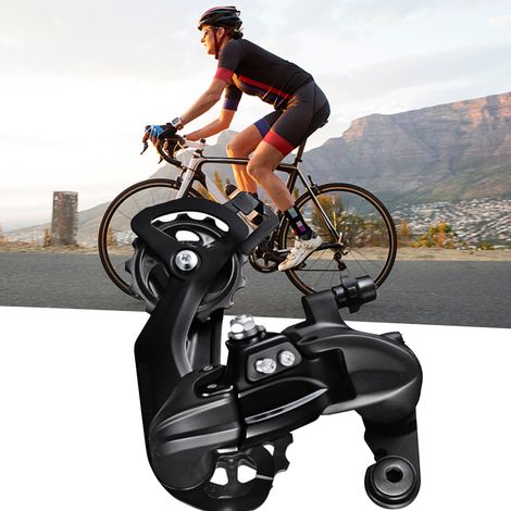 Dérailleur Arrière TY300 pour Vélo de Route et VTT, 6-8 Vitesses, Transmission Métallique Durable (1/5)