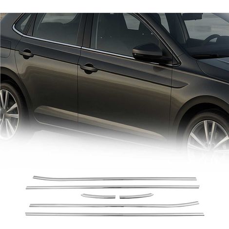 Garniture de Fenêtre pour VW Polo HB 2009-2017 Acier Inox 6Pcs (1/5)