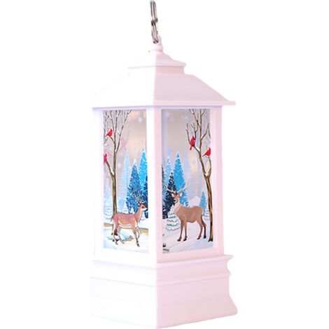 Bougie de Noël avec bougies chauffe-plat LED pour décoration de fête de Noël (1/5)