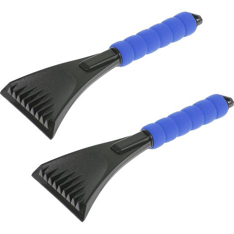 Set di 2 raschietti per ghiaccio con impugnatura morbida antiscivolo.