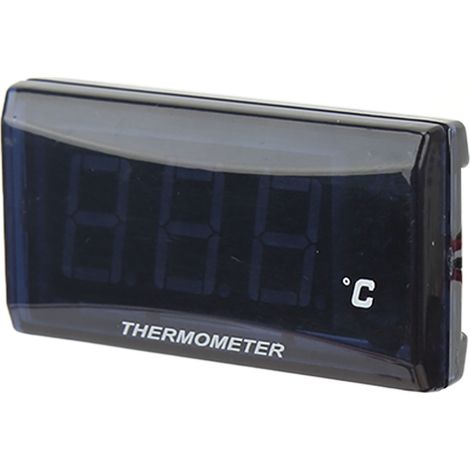 Ultraflaches 12V-LCD-Wassertemperaturmessgerät für Motorräder aller Art, mit 18-mm-Sensoradapter, blauer Hintergrundbeleuchtung, Suzuki-Ersatzteil (1/5)