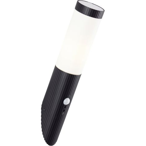 Brilliant Außenwandleuchte 40930/06 LED-Außenwandleuchte mit Bewegungsmelder LED E27 20 W Schwarz (1/5)