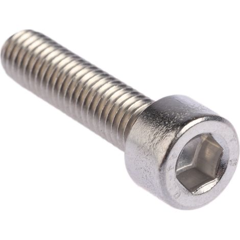Vis à six pans creux, M6 x 25mm, en Acier Inoxydable ( Prix pour Sachet de 50 ) (1/2)