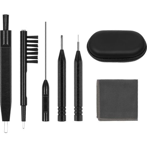 ULTECHNOVO 1 Kit de nettoyage pour appareils auditifs : tiges et brosses, kit pratique de nettoyage pour amplificateurs auditifs (1/3)