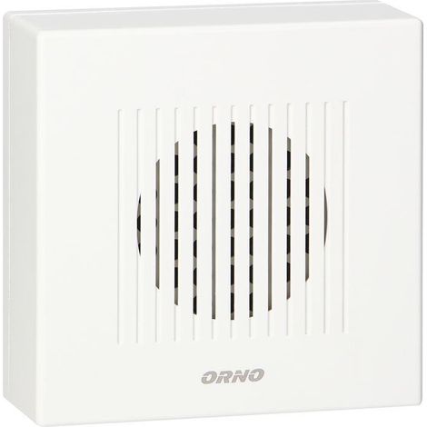 DZWONEK ELEKTRONICZNY JEDNOTONOWY 230V BIAŁY RINGIL MINI - ON-160/W (1/5)