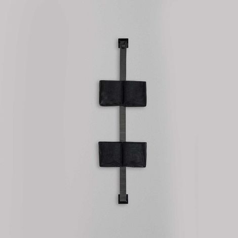 EVER Tape storage organizer con fascia grigia 2 basket small double nero codice prod: EVTPK100BN (1/5)