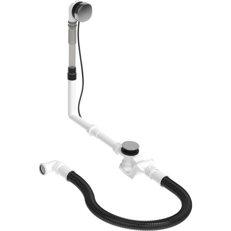 Juego de desagüe y rebose Duravit Happy D.2, cromado,