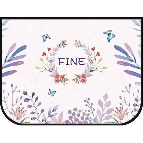 Pare-soleil de voiture, rideau pare-soleil pour vitre latérale, motif papillon, universel, protection UV, pour enfants et bébés.