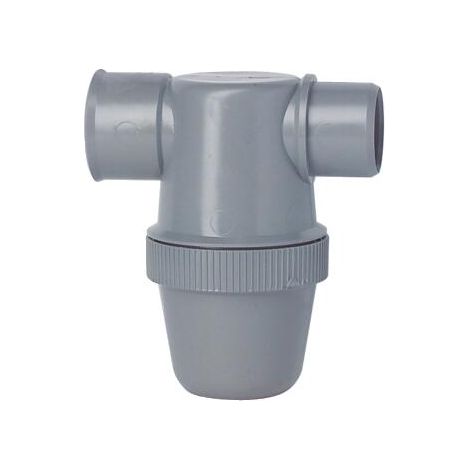 Siphon parcours Horizontal PVC 40 Nicoll -NF- Le lot de 10
