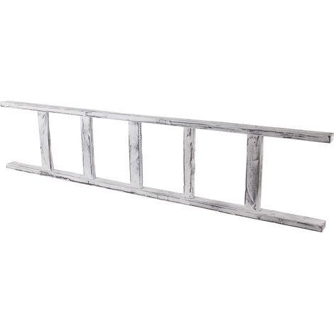 Holzleiter Altländer Art 165cm Neu Shabby weiss (1/4)