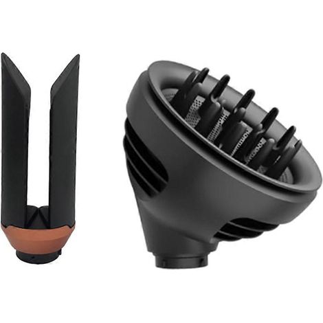 Embout pour sèche-cheveux Airwrap HS01 HS05 HS08 (lisseur/boucleur) : pour définir et lisser plus rapidement les boucles. (1/5)