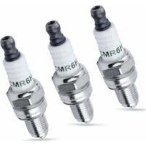 Candela CMR6H per decespugliatore/tosaerba Stihl FS90 FS100 FS110 FS90R FS110R - Ricambio NGK 3365 (1/4)